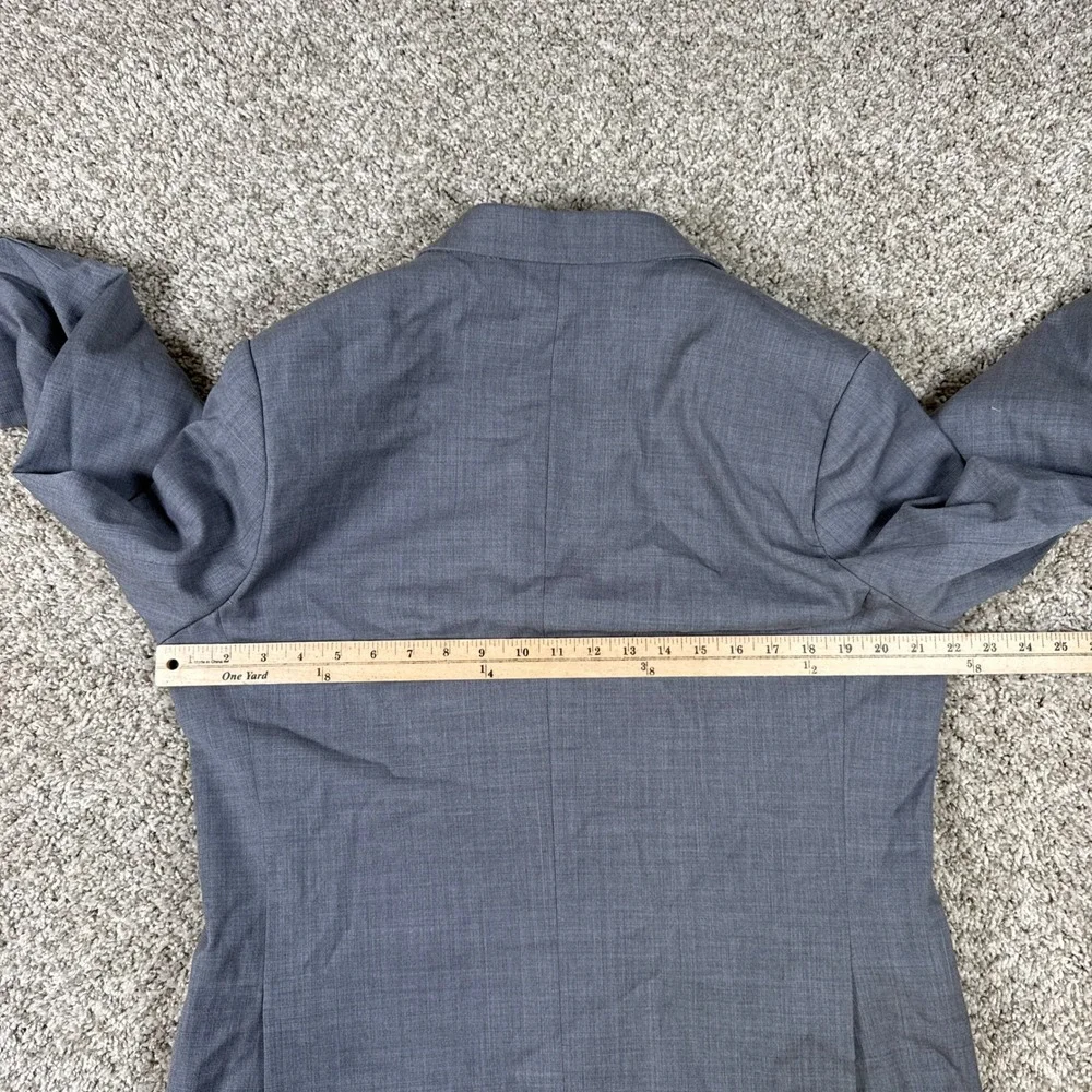 Jos A Bank Blazer Mens 40 Regular Gray Tailored Fit Wool‎ Blend brrr